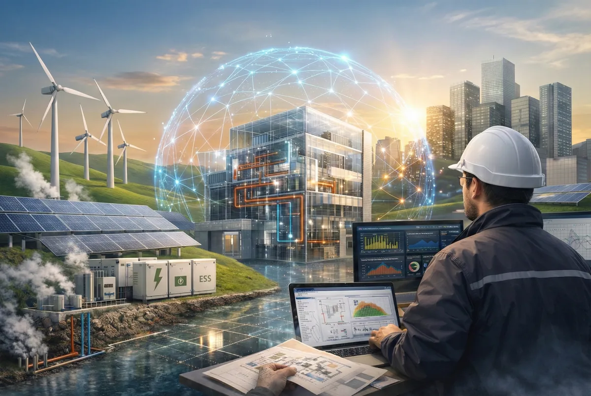 TRNSYS 기반 에너지 시스템 시뮬레이션 현장